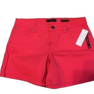 Jessica Simpson Coral Pink Denim Jean Shorts